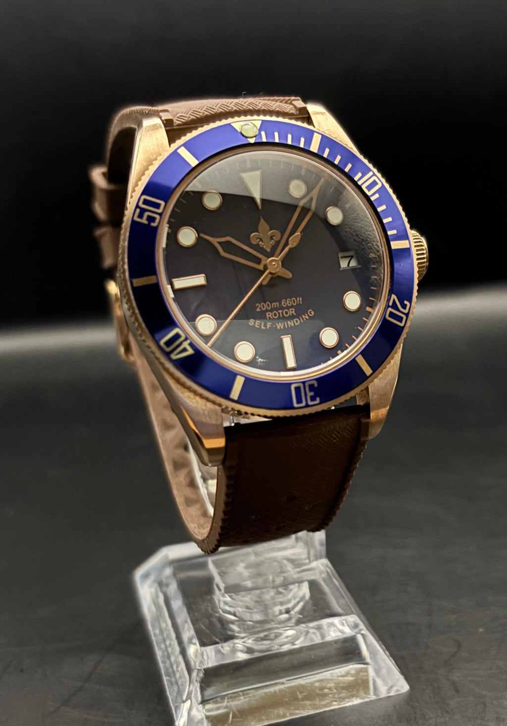 Bronze Miyota Diver